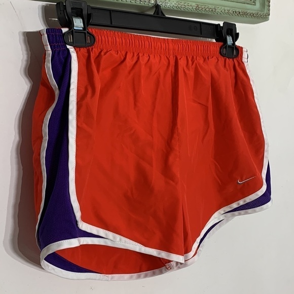 Nike Running Shorts small red and purple women’s - Picture 2 of 5